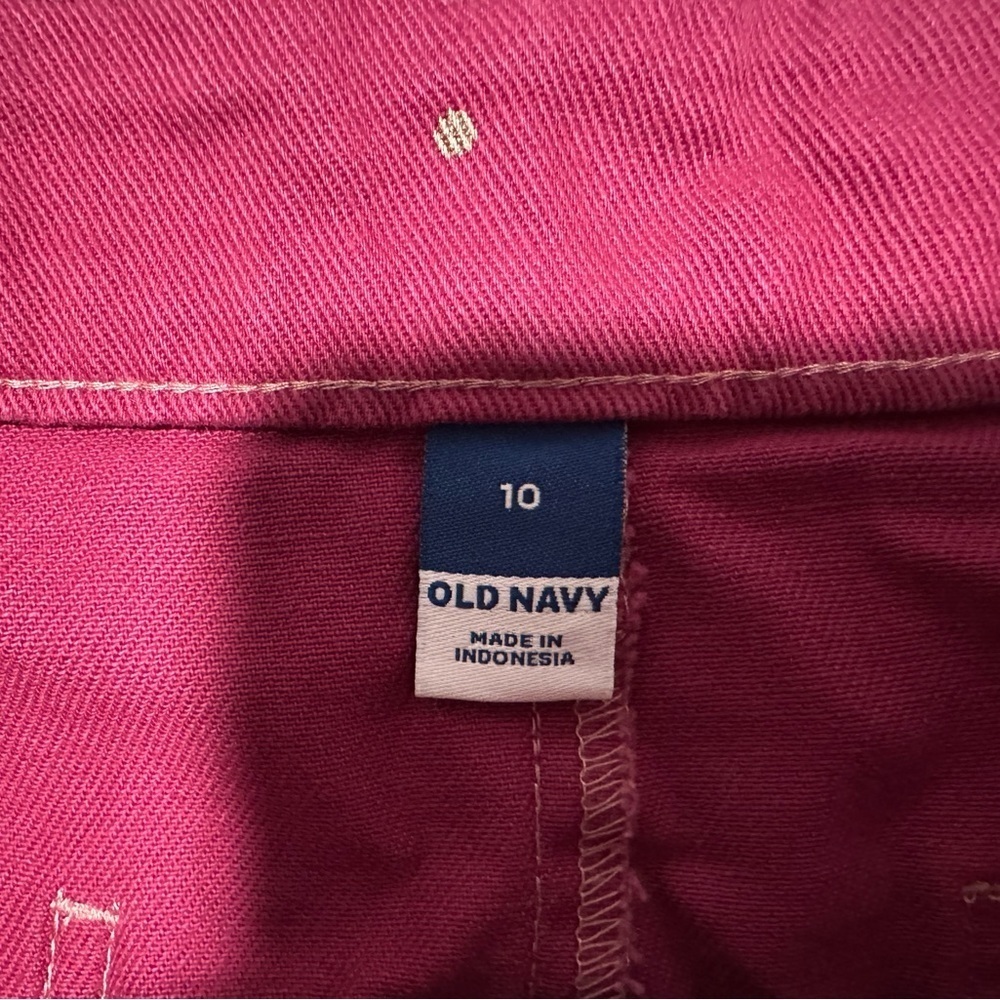 Old Navy Utility Pink Mini Skirt - Picture 7 of 10